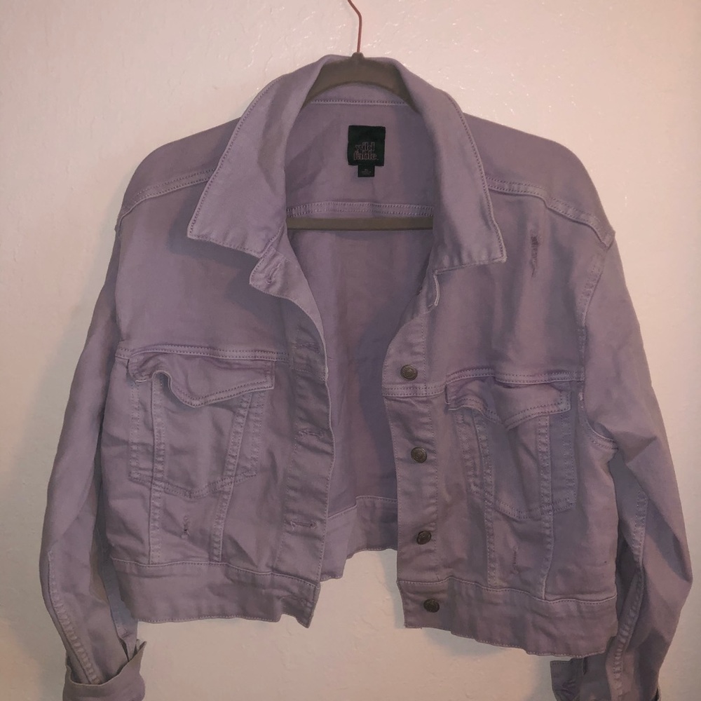 Wild Fable Lavender Jean Jacket